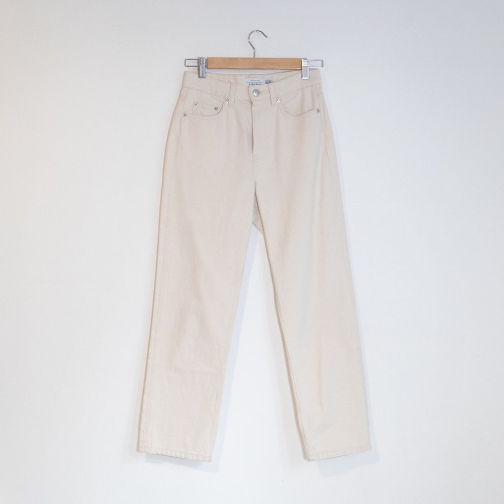 &OS White Jeans